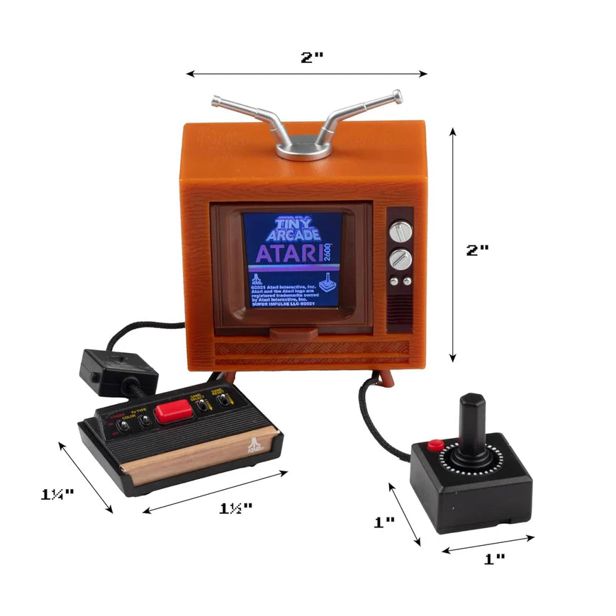 Mini Atari 2600 Arcade - Handheld Retro Gaming Console with TV