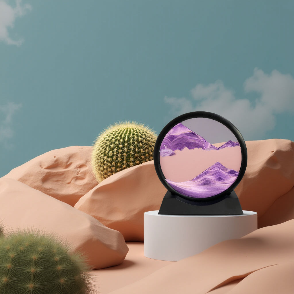 Serenity Sand Art 3D Sandscape Motion Frame