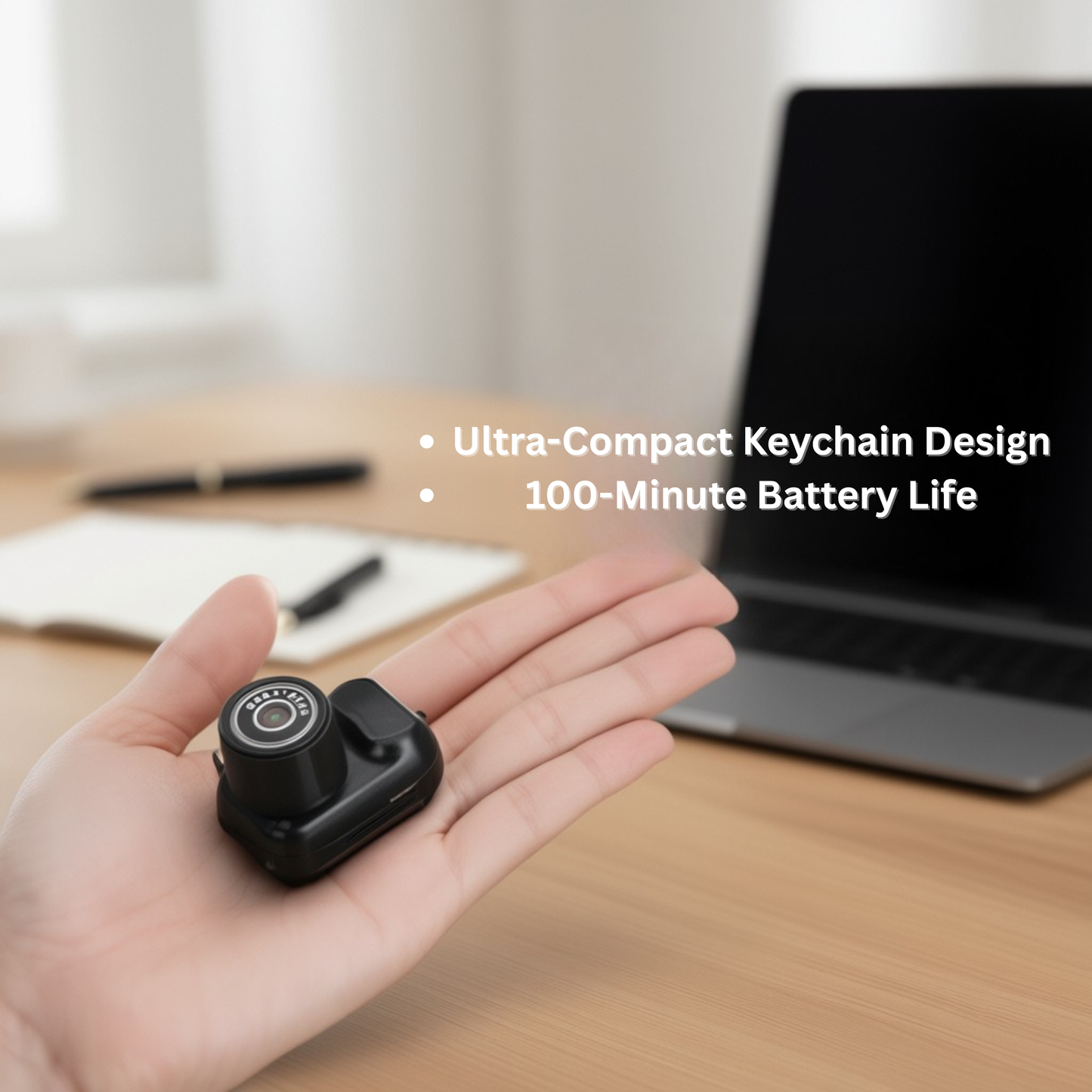 Relaxweex PocketView Mini Camera Keychain 1080p